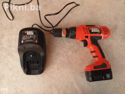 🛠️ AKU BUŠILICA BLACK & DECKER HP126F2B (12V) 🛠️