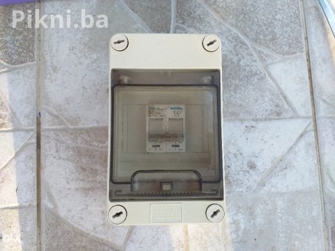 HAGER Glavni Prekidač / Automatski Osigurač (25A, 400V) u Kućištu 35 KM