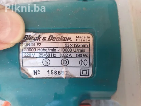 Black & Decker Vibraciona Brusilica 180W - Made in France - Kvali