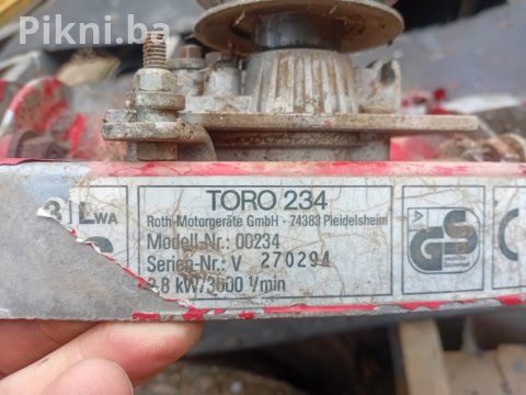 Vuca kosacice Toro 234 kosilice Briggs stratton Tecumsen dijelovi