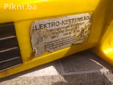 Električna motorka IKRA 1350W pila - Povoljno, u super stanju! 5