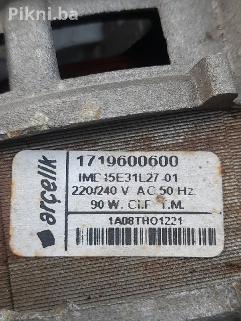 Cirkulacijska pumpa Motor 90v za Beko Arcelik 1719600600 6