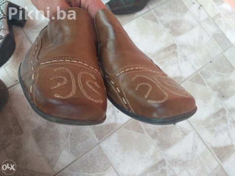Muške Elegantne Cipele 42 - Tamno Smeđe/Bordo, Ko NOVE 5