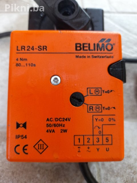 BELIMO LR24-SR Modulacijski aktuator (24V) - Švajcarska Preciznos 9