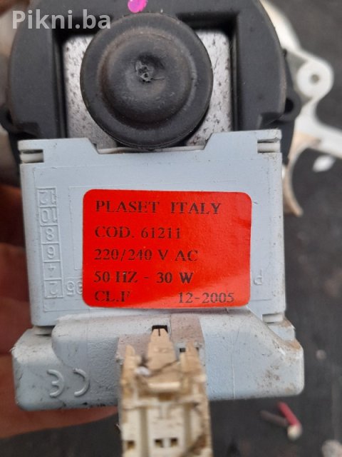 Odvodna Pumpa za Veš Mašinu - PlaSet Italy (30W) 3
