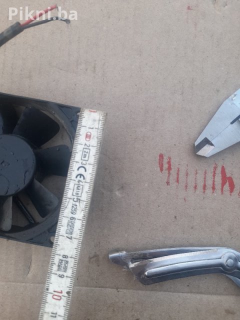 DC Ventilator ADDA 80mm x 80mm, 12V 0.25A Za Server, PC, Industr 4