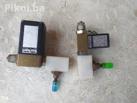 Burkert Industrijski Elektromagnetski Ventili 24 V DC, 0-8 bar 6