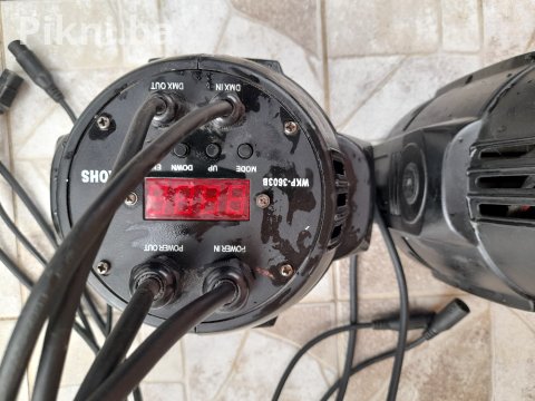 MEGA PONUDA! SET 2x PROFESIONALNA DISKO RASVJETA WKP 3603 B 5