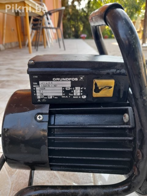 Prodajem Grundfos pumpu za vodu JP3, 650W, 220V Odlična prilika! 12