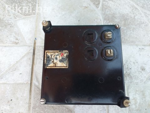 Veliki Industrijski Panelni Voltmetar AC 400V (Kvadratni 120x120 3
