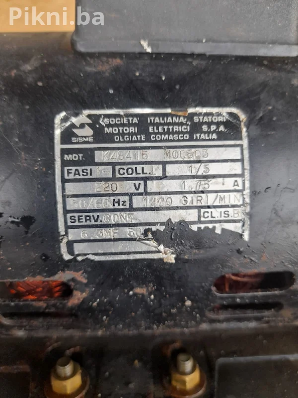Elektro motor sa pumpom za visokotlacnom vodu fluid-o-tech