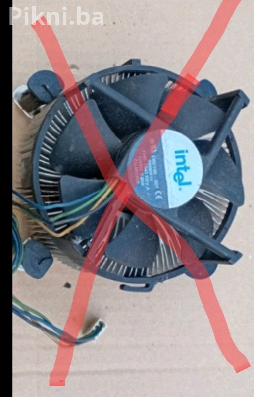 CPU Cooleri / Hladnjaci za procesor - 3 KOMADA (Intel Stock, Baka