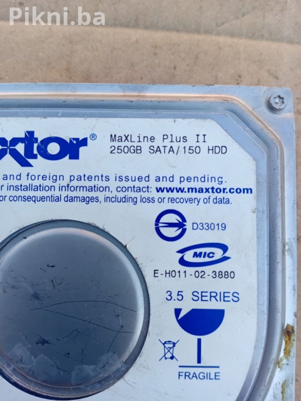 Hdd sata 250gb racunar kompjuter laptop