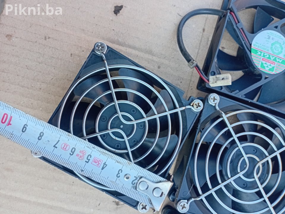 Ventilator turbina 8x8cm 12v cooler elektro motor elektromotori