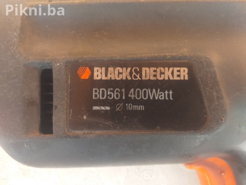 Super Ponuda! Black & Decker Bušilica BD561 Stara Škola, Kvalitet