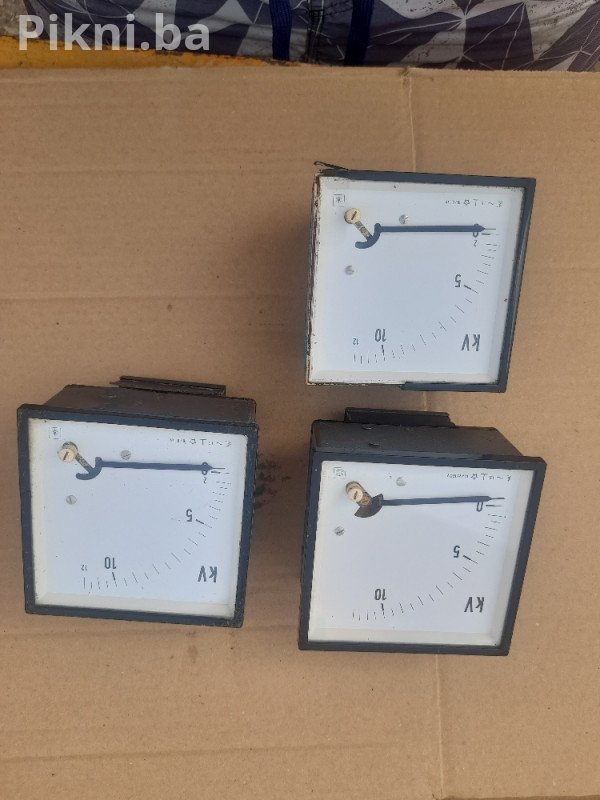 Analogni Kilovoltmetri (KV) / Mjerni instrumenti 12kV