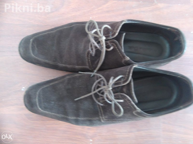 Muške Elegantne Cipele (Koža/Antilop) Br. 43 - KAO NOVE!