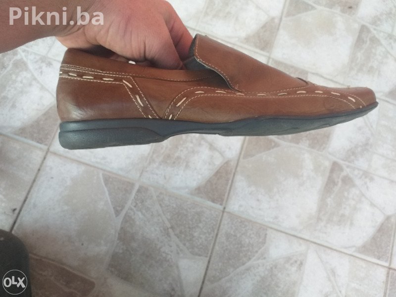 Muške Elegantne Cipele 42 - Tamno Smeđe/Bordo, Ko NOVE