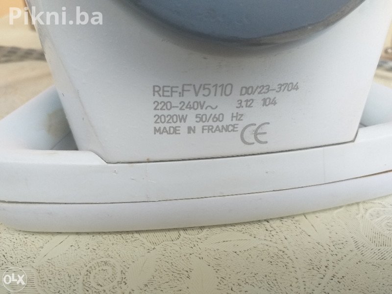 TEFAL Pegla na Paru Aquaspeed 110 - 2000W, Made in France