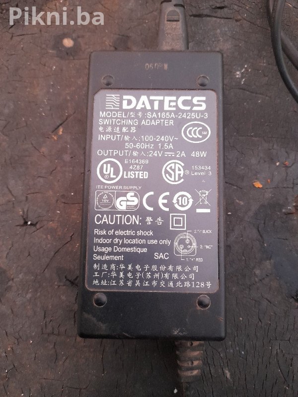DATECS Switching Adapter 24V / 2A (4 Komada) - Industrijska Snaga
