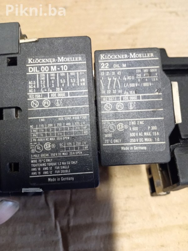 Kontaktor Moeller 20A 110v sklopka prekidac elektro material