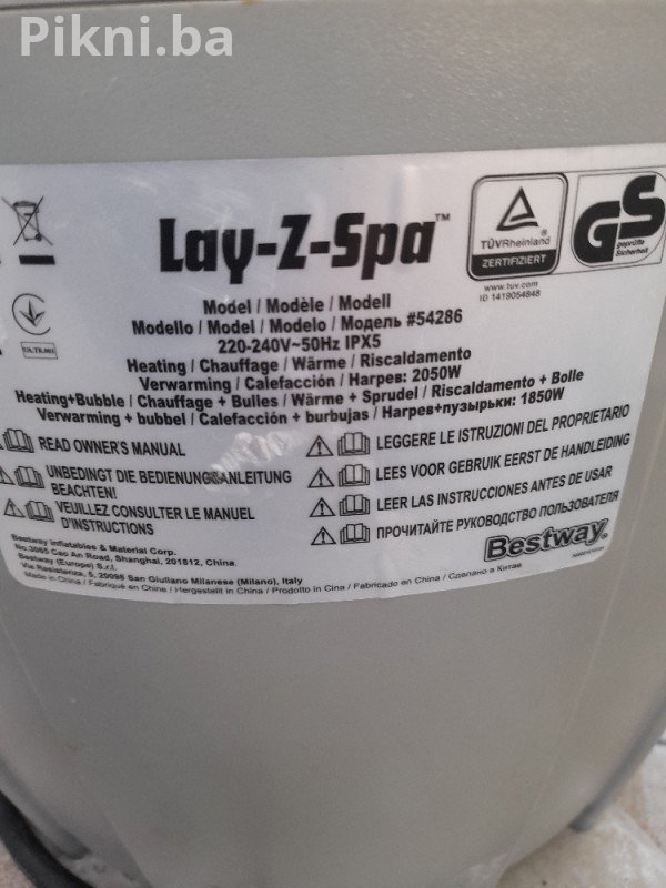BESTWAY LAY-Z-SPA PUMPA ZA BAZEN / GRIJAČ / FILTER JEDINICA
