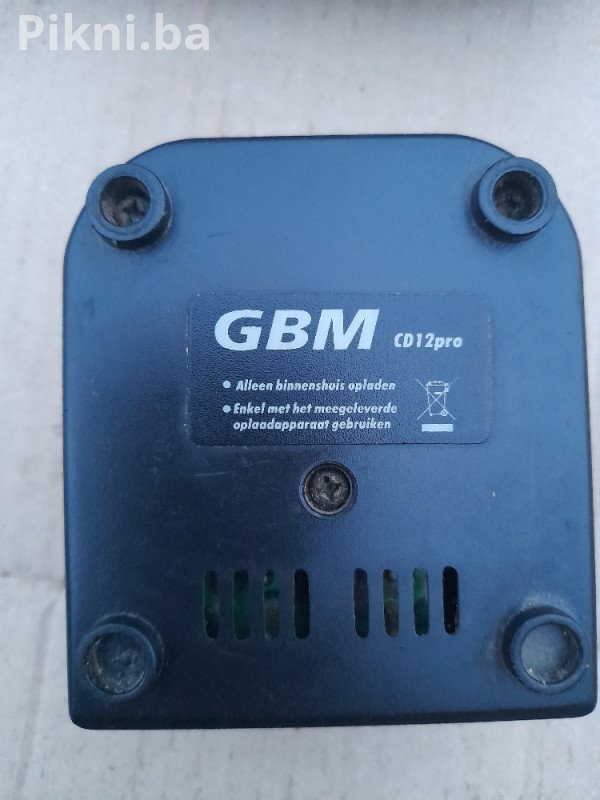 Aku Bušilica/Šrafilica GBM CD12pro 12V (NEISPITANA - Bez mrežnog
