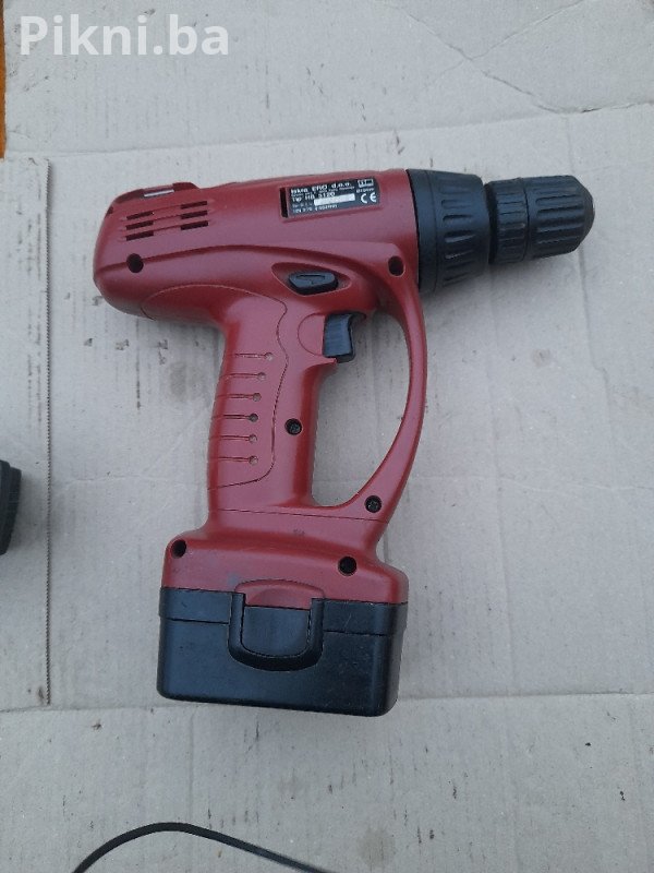 Iskra ERO HB 3120 Aku Bušilica 12V - ZA DIJELOVE - Glava NE RADI!