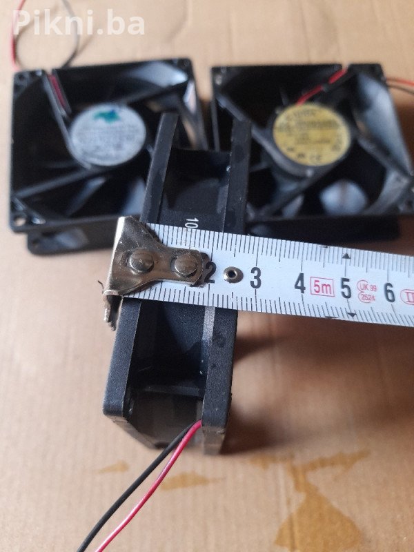 Set od 3x DC Ventilatora (Kulera) 80mm - 12V - ADDA / YATE LOON