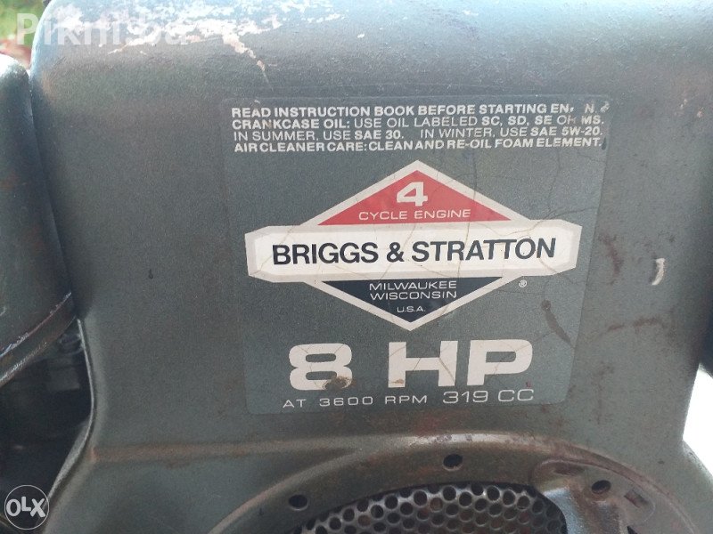 Agregat na benzin sa motorom BRIGGS & STRATTON 8HP