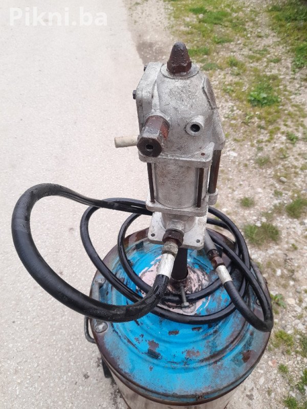 Pneumatska LINCOLN mazalica mobilna kamion bager traktor skip jcb