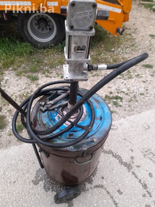 Pneumatska LINCOLN mazalica mobilna kamion bager traktor skip jcb