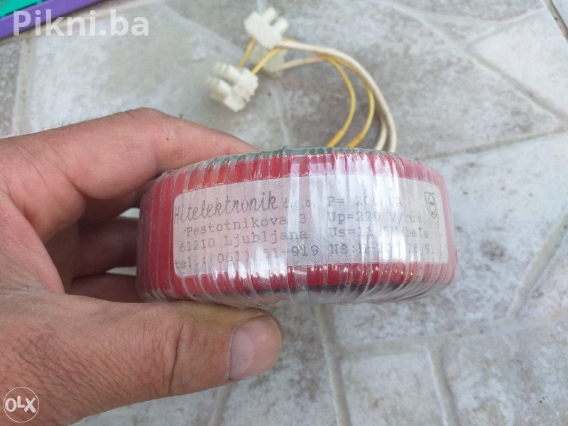 Trafo / TOROIDALNI Transformator 200 VA HITELEKTRONIK 220V/11.5V