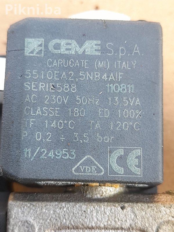 DeLonghi solenoidni ventili za espresso aparat (ispravni, 30 KM p