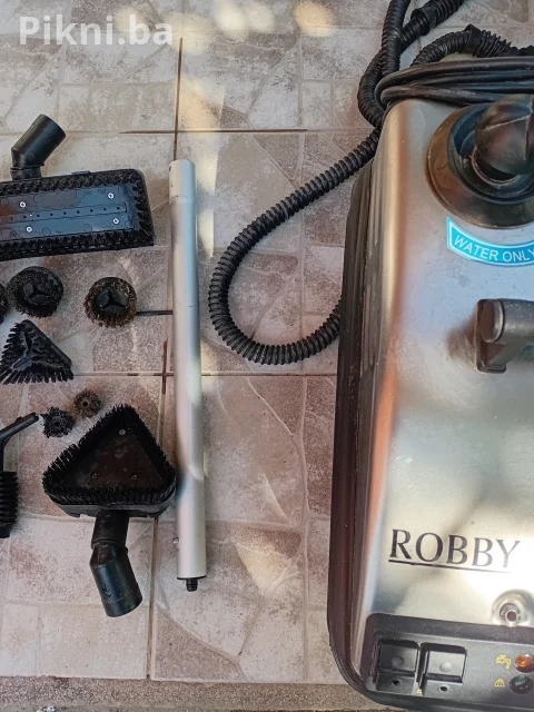 📌 Profesionalni Paročistač ROBBY 9000 Profi (2200W / 5.5 Bar) + Kolica i Oprema 10