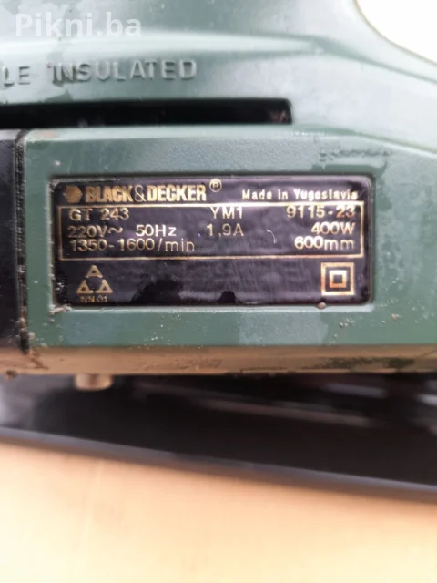 Trimer BLACK DECKER Gt243 za živu ogradu trimeri 7