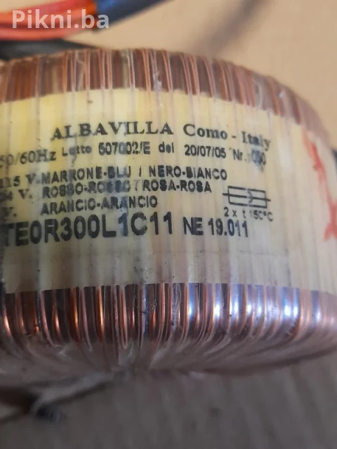 Toroidni transformator Torex/ALBAVILLA 300VA (2x24V, 30V) 4