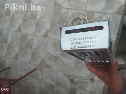 Grijalica električna inox 500w 4