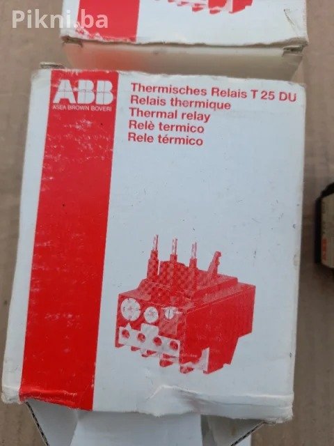 NOVO: ABB Termički Relej T25 DU (2.2 3.1 A) za Zaštitu Motora 7