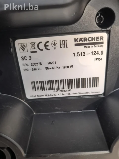 Karcher SC 3 sc3 parni čistač paročistač- ispravan i povoljan! 4