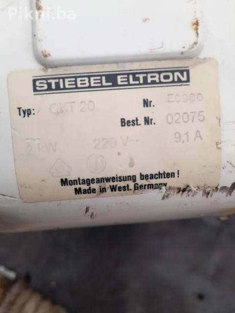 STIEBEL ELTRON CKt 20 (2 kW) - Snažna Konvektorska Grijalica - BR 6