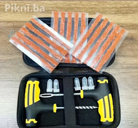 Premium Set za Hitnu Popravku Guma + Karbonska Torbica 6
