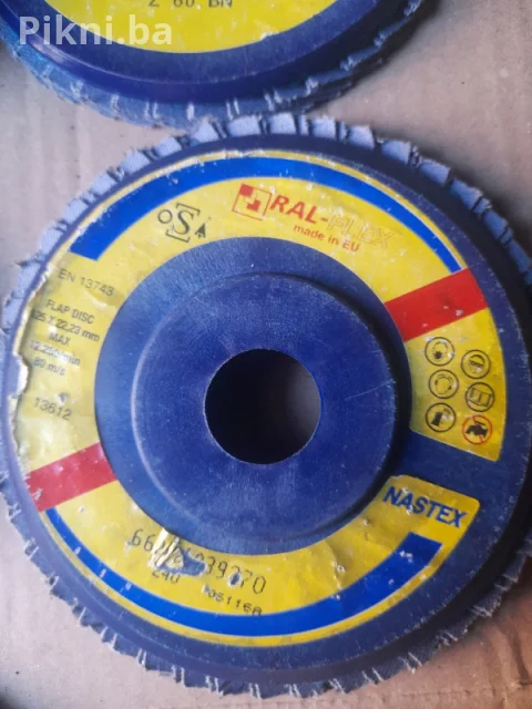 Profi disk za brušenje sa papirima 115/125x22mm - ploče za brušen 6