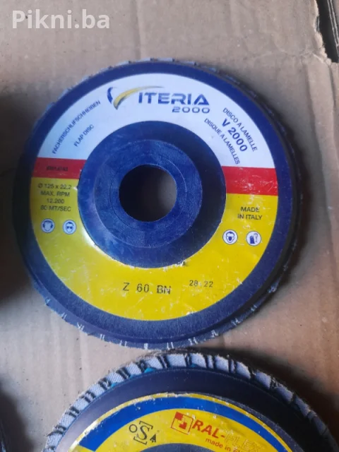 Profi disk za brušenje sa papirima 115/125x22mm - ploče za brušen 4
