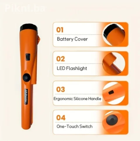 AKCIJA! NOVI PINPOINTER METAL DETEKTOR (ZELENI) Brzo do blaga!