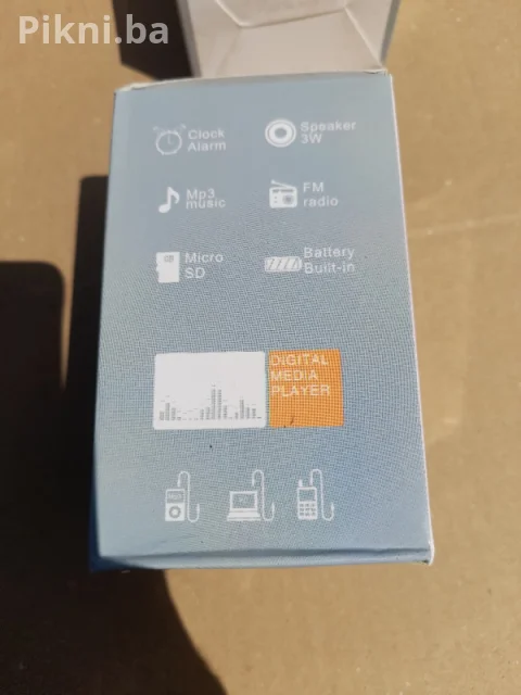 Prienosni mikro USB-AUX-CD zvučnik, mp3 radio fm plejer 4