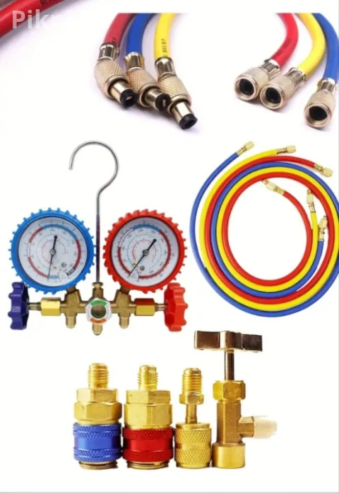 Set Manometara za Auto Klime i HVAC (R134a, R22, R404a) 9