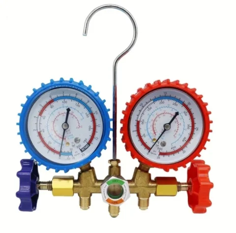 Set Manometara za Auto Klime i HVAC (R134a, R22, R404a) 4