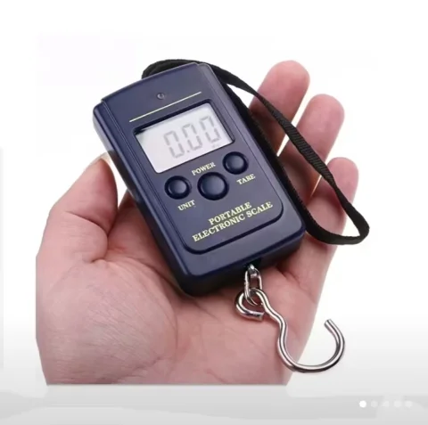 Digitalna viseća vaga do 40kg / Prenosiva (Vaga za prtljag/ribolo 6