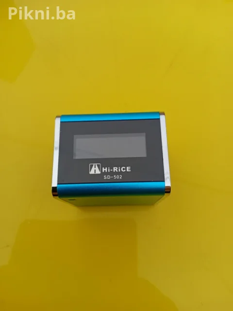 Plavi Mini Hi-Fi Zvučnik / Radio / Alarm HI-RICE SD-502 (Metalno 10